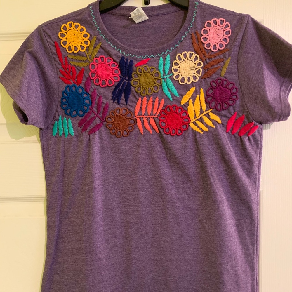 Hand Embroidered T-Shirts